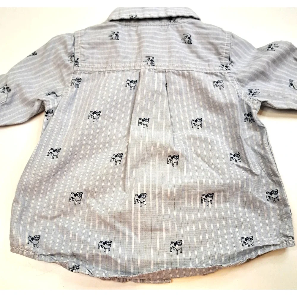 Preppy Baby Boy 3-6 Mo‎ Outfit Baby Gap Shirt Denim Shorts